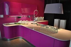 Fuchsia kitchen photo