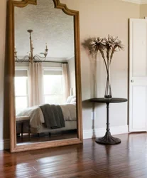 Floor mirror for bedroom photo