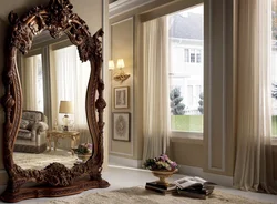 Floor mirror for bedroom photo