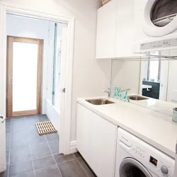 Bathroom laundry design