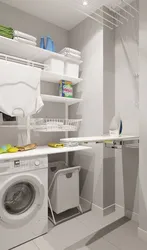 Bathroom laundry design