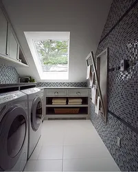 Bathroom laundry design