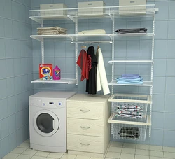 Bathroom laundry design