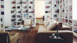 Books In The Living Room Photos In The Interior