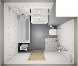 Designs of combined bathrooms 4 sq m photo with washing machine
