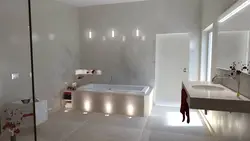 Bathroom design plaster