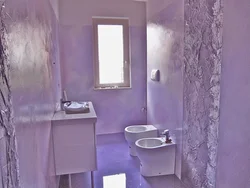 Bathroom design plaster