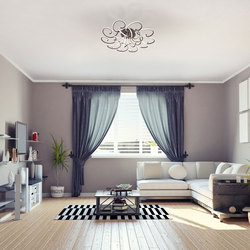 Photo Of A Matte Stretch Ceiling In The Hall Photo In The Apartment