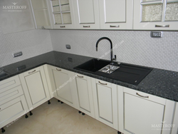 Castillo countertop in the kitchen interior