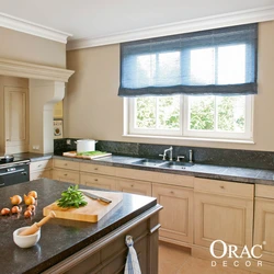 Photo Ceiling Cornice In The Kitchen
