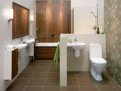 Bathroom design photo combined with toilet and shower