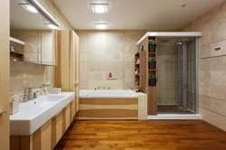 Evdə hamam və tualetin daxili dizaynı