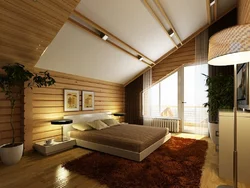 Bedroom design on the second floor of the house