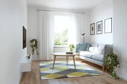 Simple living room design photo