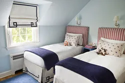 Design of bedrooms with two beds