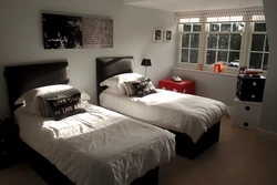 Design of bedrooms with two beds