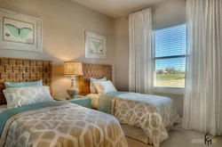 Design of bedrooms with two beds