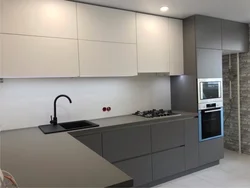 Kitchen Design Gloss With Matte