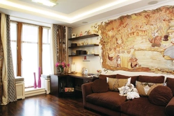 Fresco in the living room photo