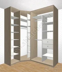 Sliding wardrobes photo inside with dimensions for a bedroom corner