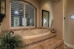 Bath podium interior