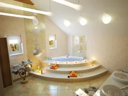 Bath podium interior
