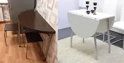 Kichkina Oshxona Fotosurati Uchun Katlanadigan Oshxona Stoli