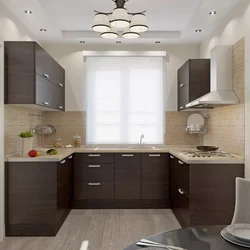 Chocolate kitchen design photo