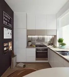 Kiçik mətbəx minimalizm dizaynı