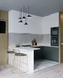 Small kitchen minimalism design