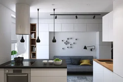 Small kitchen minimalism design