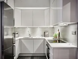 Small kitchen minimalism design