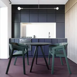 Small kitchen minimalism design