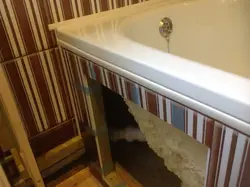How to cover a bathroom with plastic panels photo