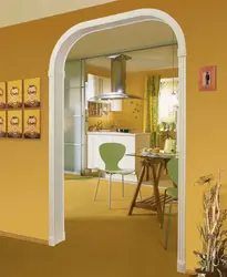 Mətbəx interyerində qapı