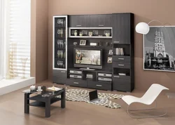Living room walls modern photos wenge