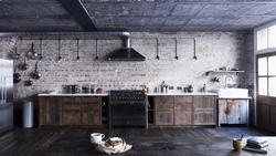 DIY Loft Uslubidagi Oshxona Dizayni
