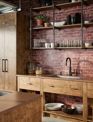 DIY loft style kitchen design