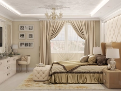 Curtain Design For A Bright Bedroom