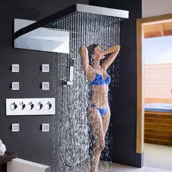 Hamam fotoşəkili üçün duş başlığı