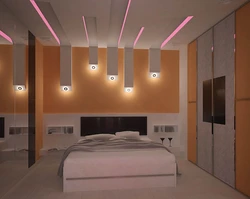 Bedroom lighting design ceiling