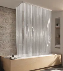 Curtain In The Bathroom Interior
