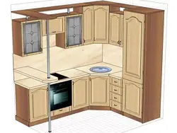Photos of inexpensive kitchens in real apartments