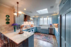 Kitchen Interior In Oriental Style