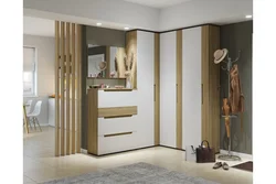 Modern corner hallway design