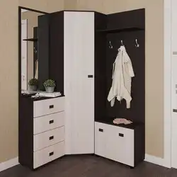 Modern corner hallway design