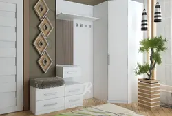 Modern corner hallway design