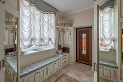 Фіранкі фота ў пярэдні пакой