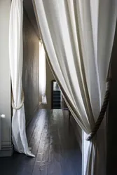 Curtains Photo In The Hallway