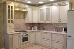 Классические Кухни Светлые Угловые Фото